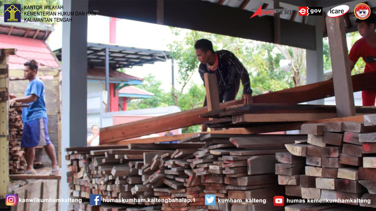 Rupbasan Palangka Raya Terima Titipan Basan Dari Kementerian Lingkungan Hidup Dan Kehutanan