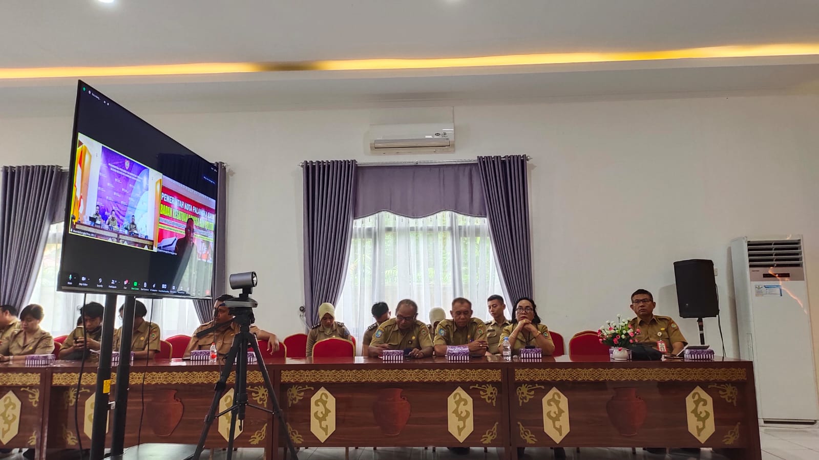 Pimpin Rakor Kesiapan Desk PEMILU,  Ketua Desk Nuryakin Tekankan Tingkat Pratisipasi Pemilih