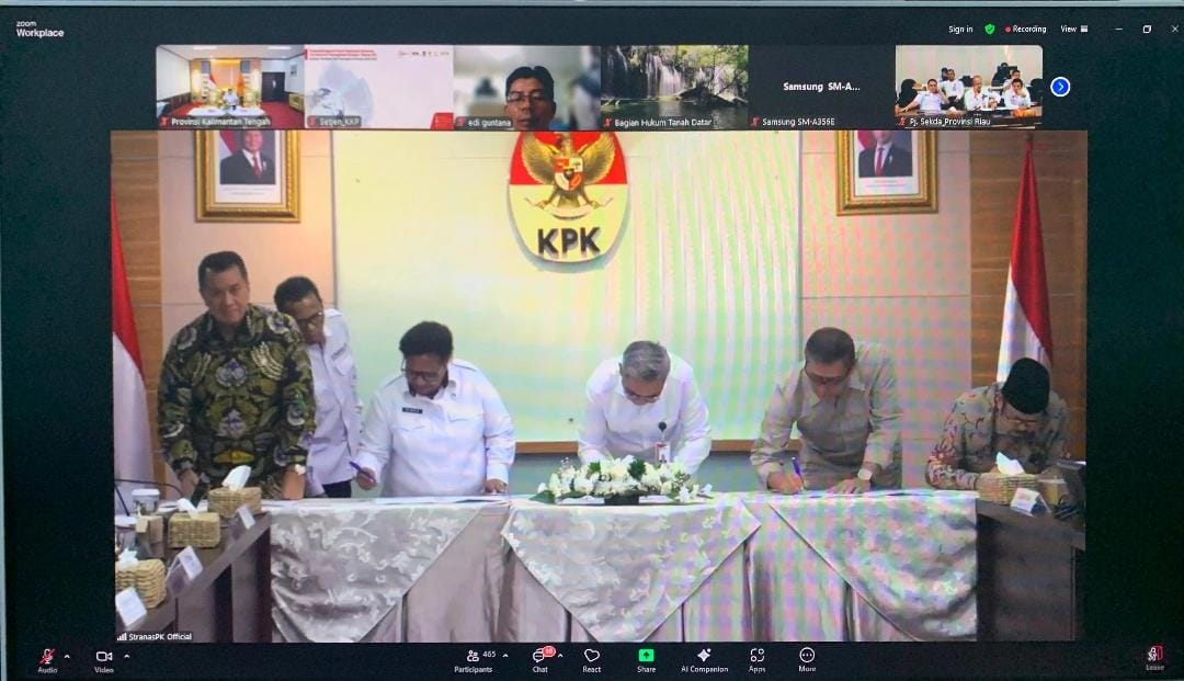 Inspektur Daerah Saring : Pemprov Kalteng Siap Jalankan Aksi Stranas PK 2025-2026