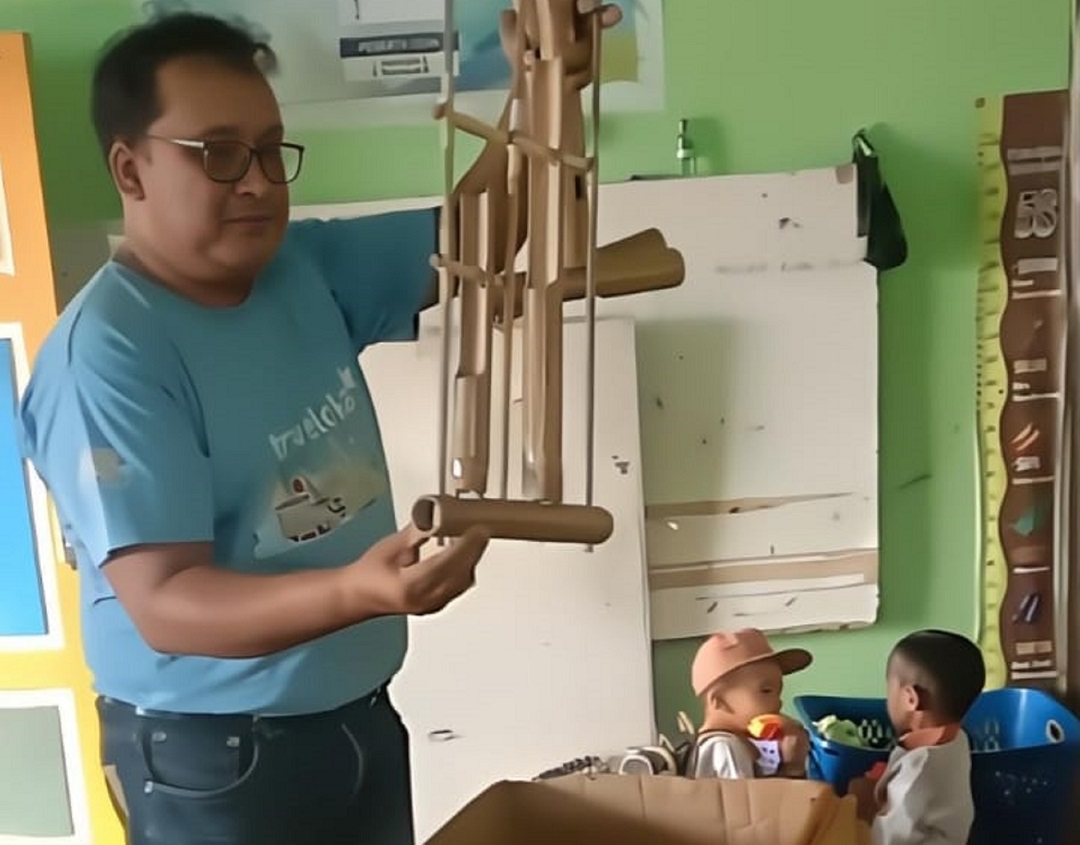 Dukung Kreativitas Anak, TK Pertiwi Terima Bantuan Alat Musik dan Alat Permainan Edukatif 