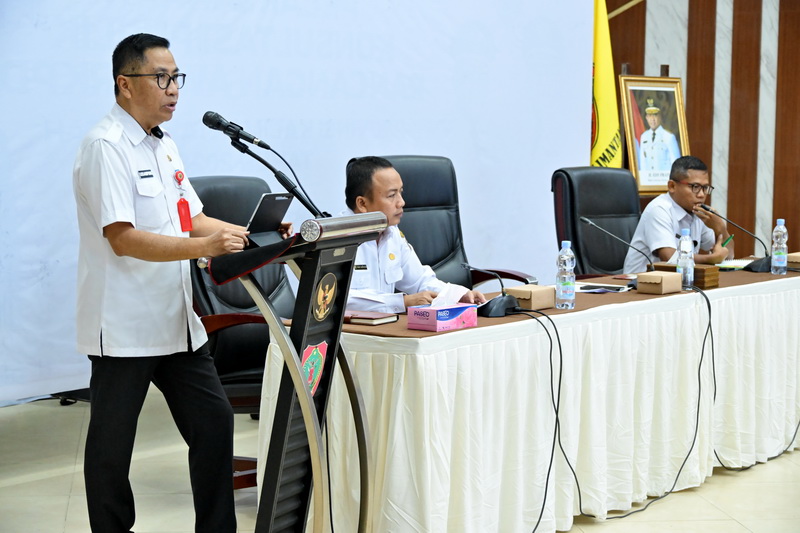 Bapperida Provinsi Kalteng Gelar Rapat Penjelasan Penginputan Usulan dalam Aplikasi E-Rakortek