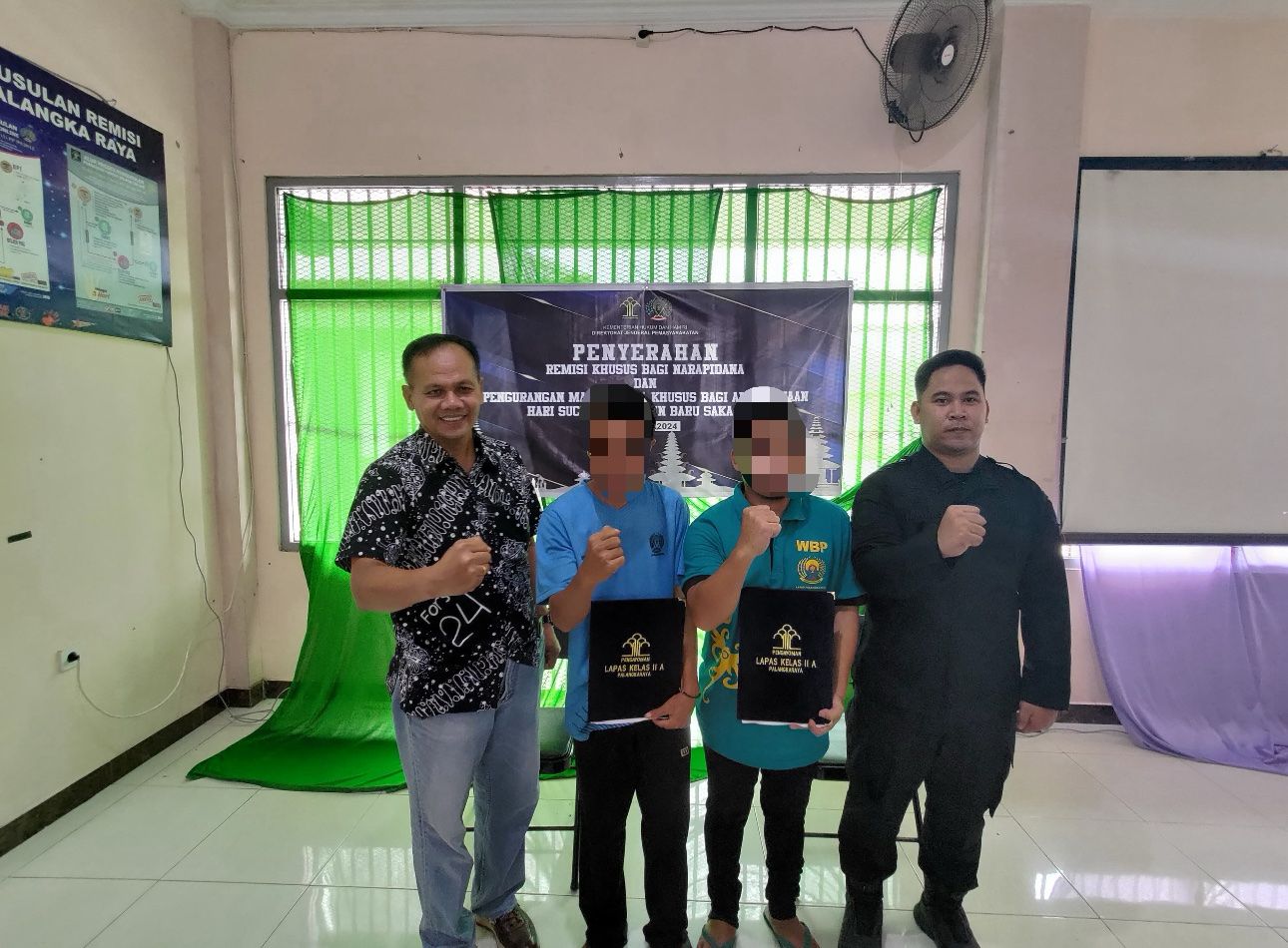 Hari Raya Nyepi, 9 Orang Warga Binaan Lapas Palangka Raya Terima Remisi Khusus Nyepi