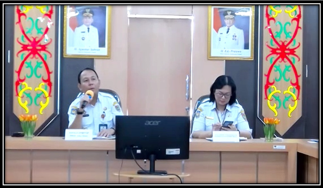 Kejar Realisasi Investasi Rp25 Triliun, DPMPTSP Prov. Kalteng Gelar Rapat Konsolidasi Capaian Realisasi dan Target Investasi
