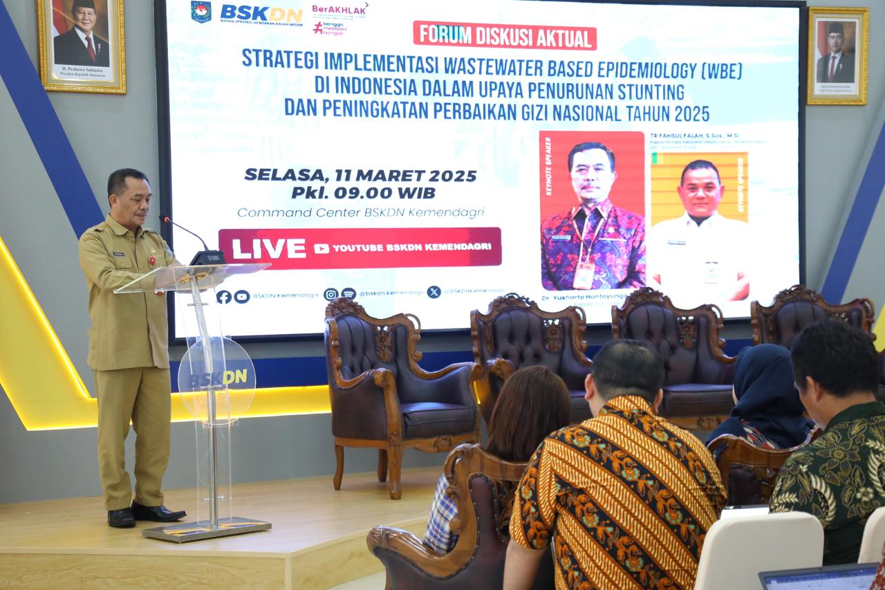 BSKDN Kemendagri Jajaki Potensi Penerapan Wastewater Based Epidemiology untuk Menanggulangi Stunting