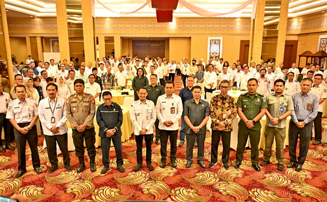 Wakili Kepala BAPPERIDA, Sekretaris BAPPERIDA Prov. Kalteng Sampaikan Arahan Pada Musrenbang RKPD Kota Palangka Raya Tahun 2026