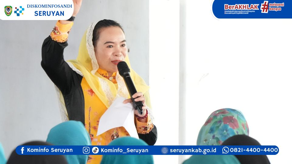 Silaturahmi Ramadan, Ketua TP PKK Seruyan Dorong Penguatan Kader PKK