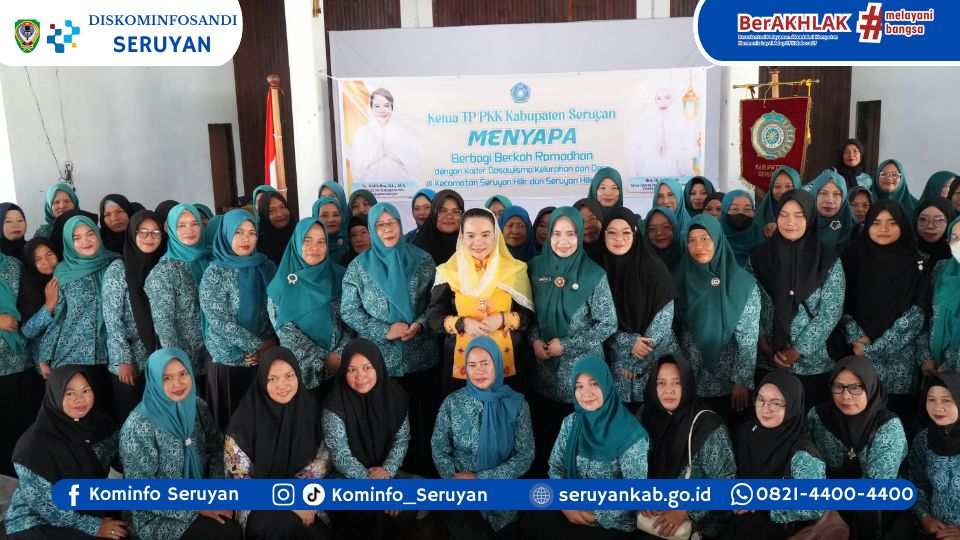 Silaturahmi Ramadan, Ketua TP PKK Seruyan Dorong Penguatan Kader PKK
