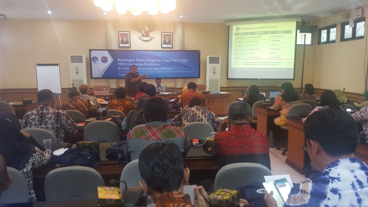 Diskominfo Kalteng Ikuti Bimtek Penguatan Kapasitas PPID di Provinsi Kaltara