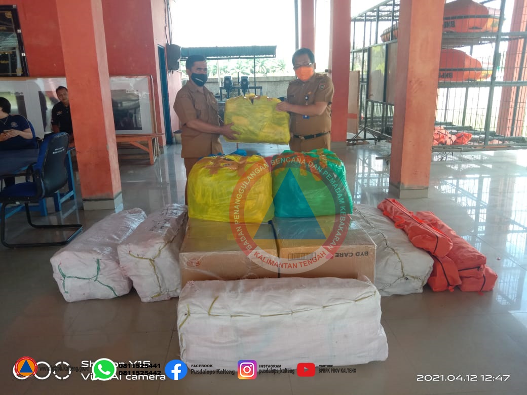 Dukungan dan Bantuan Satgas Penanganan Covid-19 Prov. Kalteng Kepada Satgas Penanganan Covid-19 Kabupaten Pulang Pisau