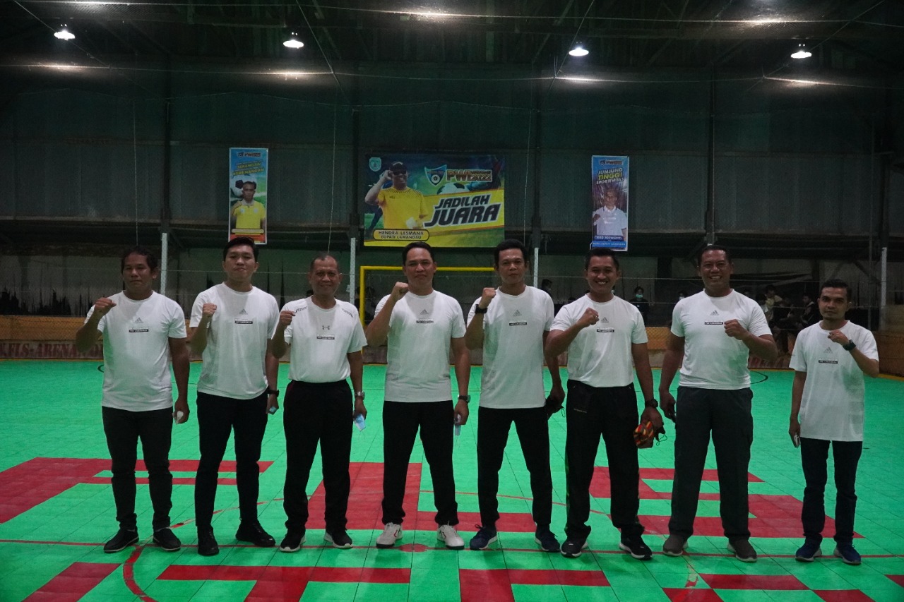 Buka Turnamen Futsal PWI Cup 2022, Bupati Lamandau : PWI Merupakan Mitra Strategis Pemerintah Daerah