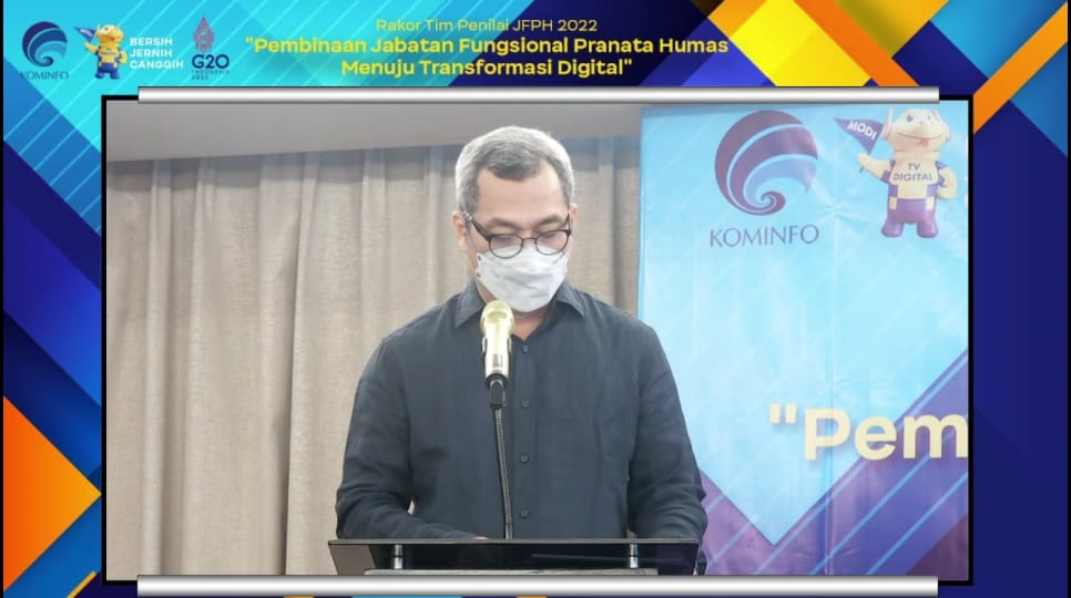 Samakan Persepsi, Tim Penilai Jabatan Fungsional Pranata Humas Diskominfosantik Kalteng Ikuti Rakor