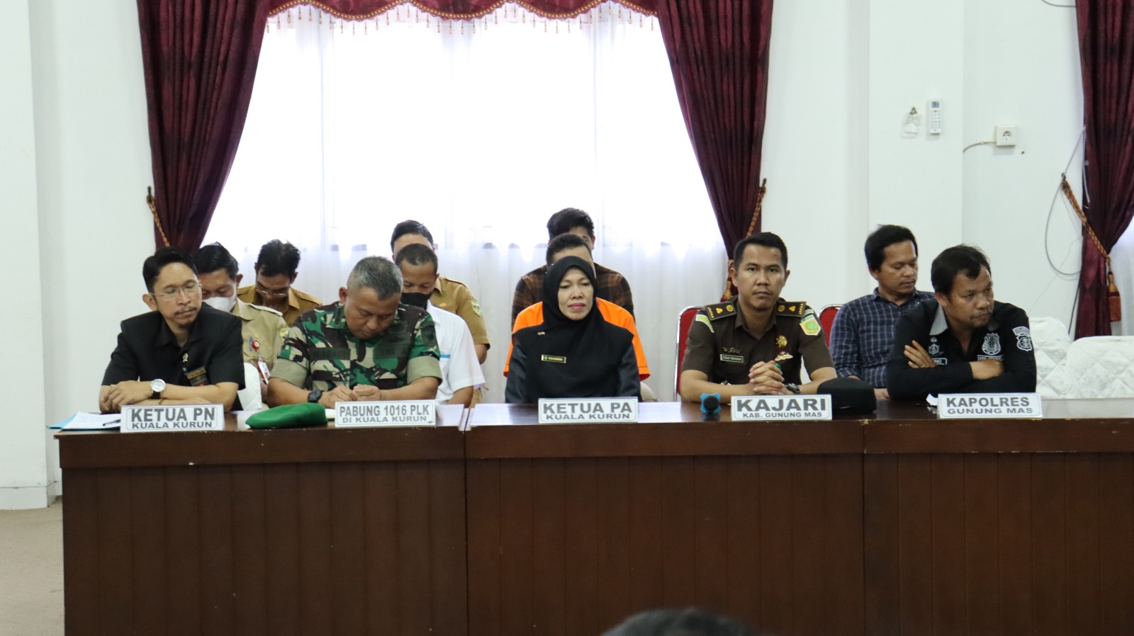 Pemkab Gumas Gelar Rapat Tim Satgas Ketahanan Pangan