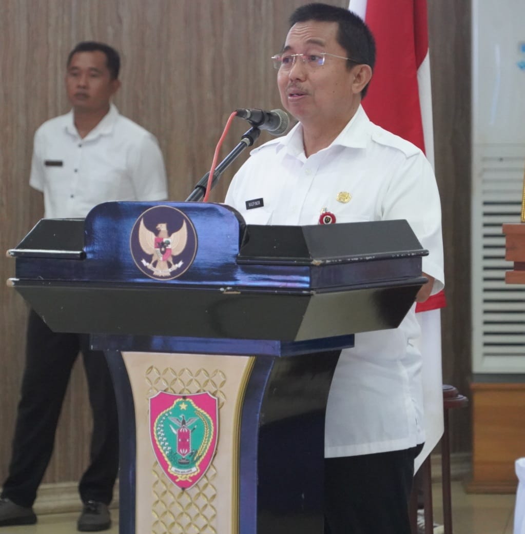 SAG Yuas Elko buka Kick Off Meeting Program Pembangunan Bidang PPAS Prov. Kalteng Tahun 2023 secara Hybrid