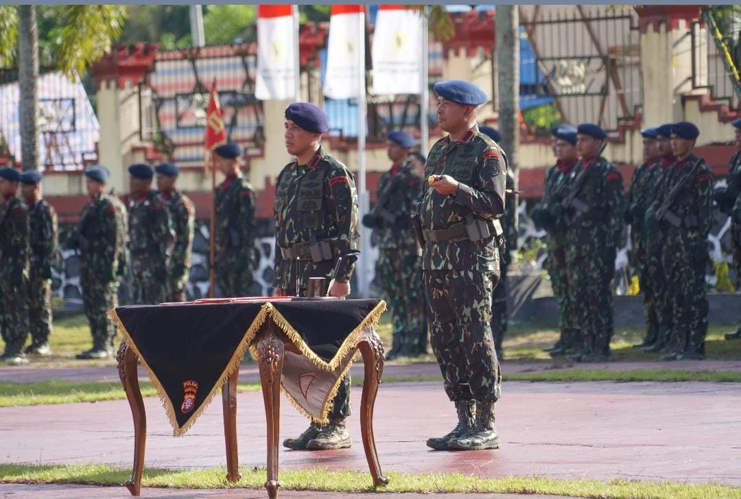 Gubernur Agustiar Sabran Hadiri Upacara Sertijab Komandan Satuan Brimob Polda Kalteng