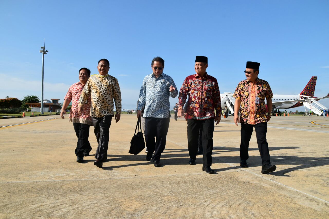 Kunjungan Pertama Menteri Kominfo ke Bumi Tambun Bungai