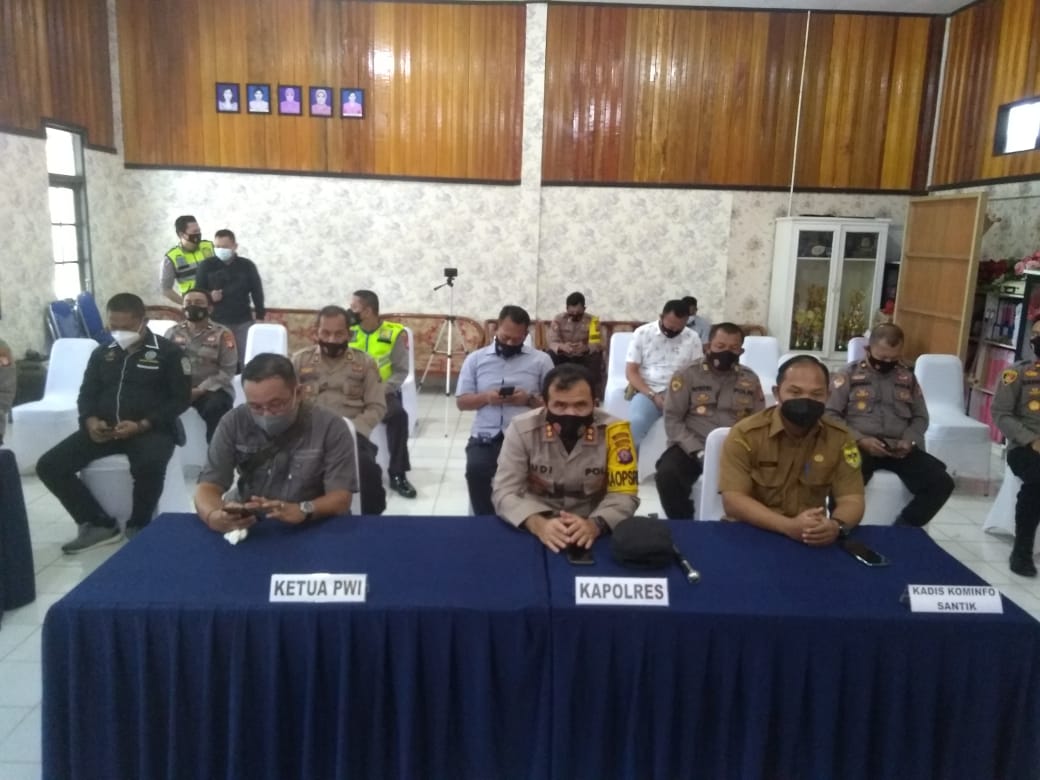  Mudahkan Pelayanan, Polres Gumas Luncurkan Website