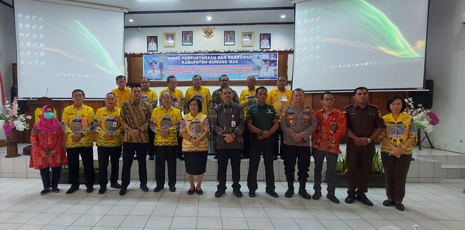Melalui Srikandi, Pemkab Gumas Harus Mampu Tangani dan Kelola Arsip dengan Baik