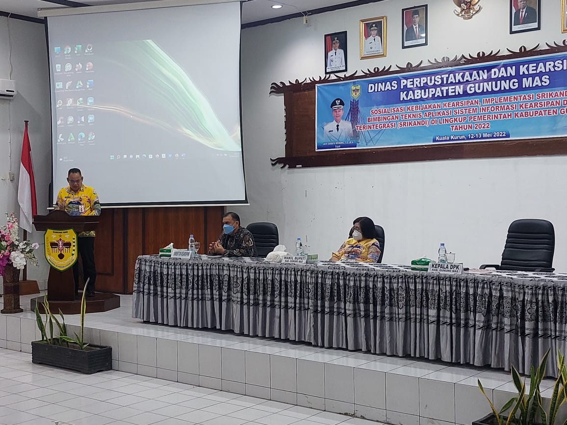 Melalui Srikandi, Pemkab Gumas Harus Mampu Tangani dan Kelola Arsip dengan Baik
