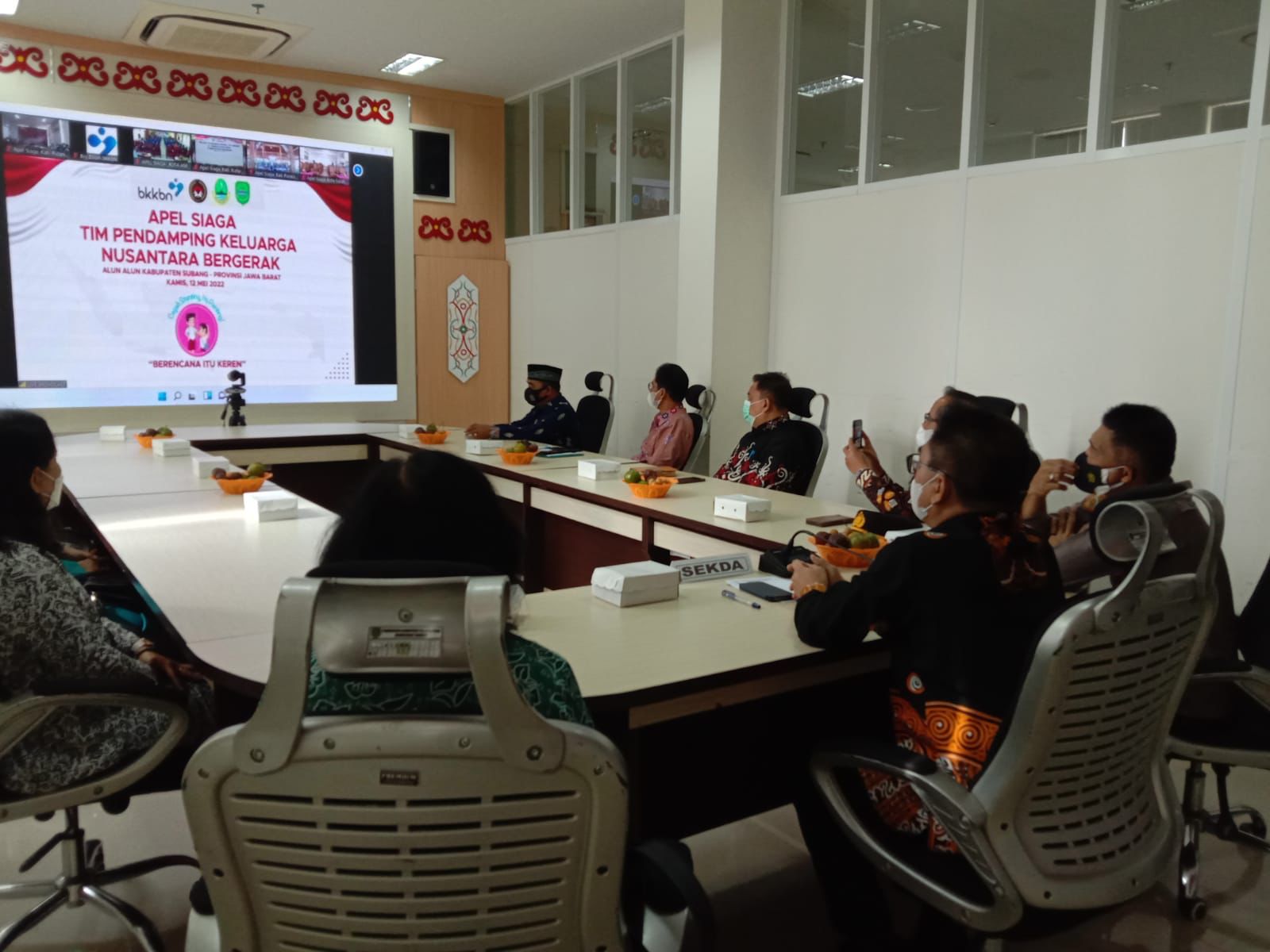 Pemkab Pulang Pisau Berpartisipasi Ikuti Apel Siaga Nasional TPK