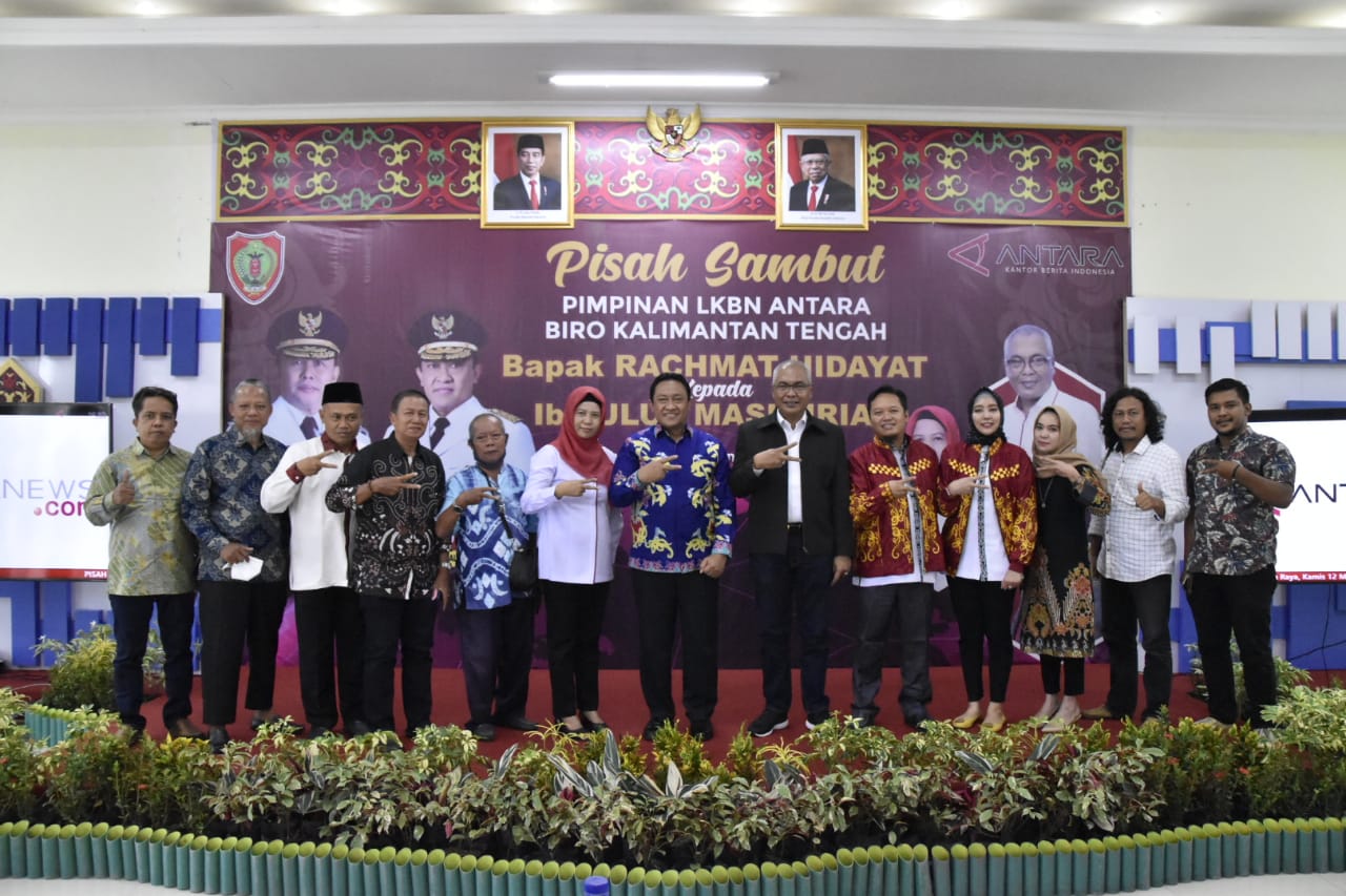 Hadiri Pisah Sambut Kepala LKBN ANTARA Kalteng, Wagub Edy Pratowo : LKBN Antara Telah Berperan Penting dalam Pembangunan di Kalimantan Tengah