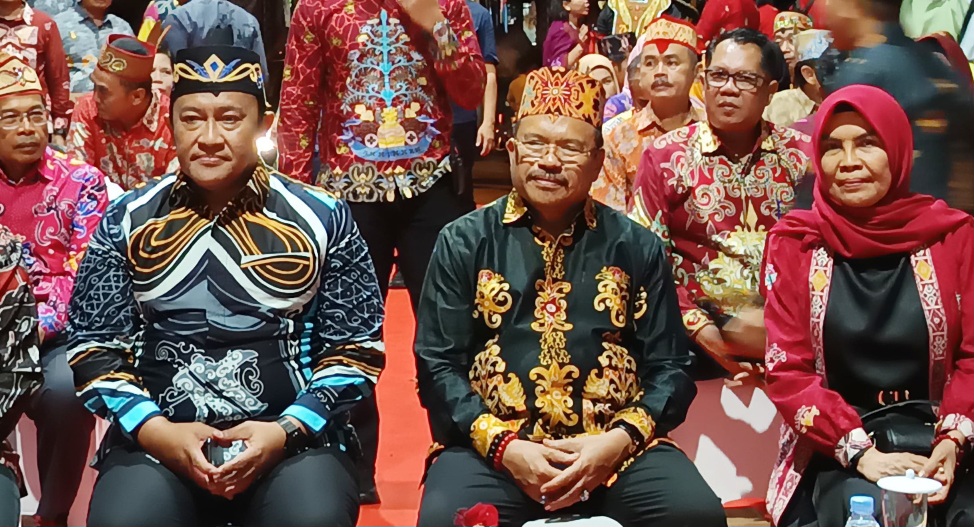 Kepala Dislutkan Prov. Kalteng Hadiri Pembukaan Kalteng Expo 2024