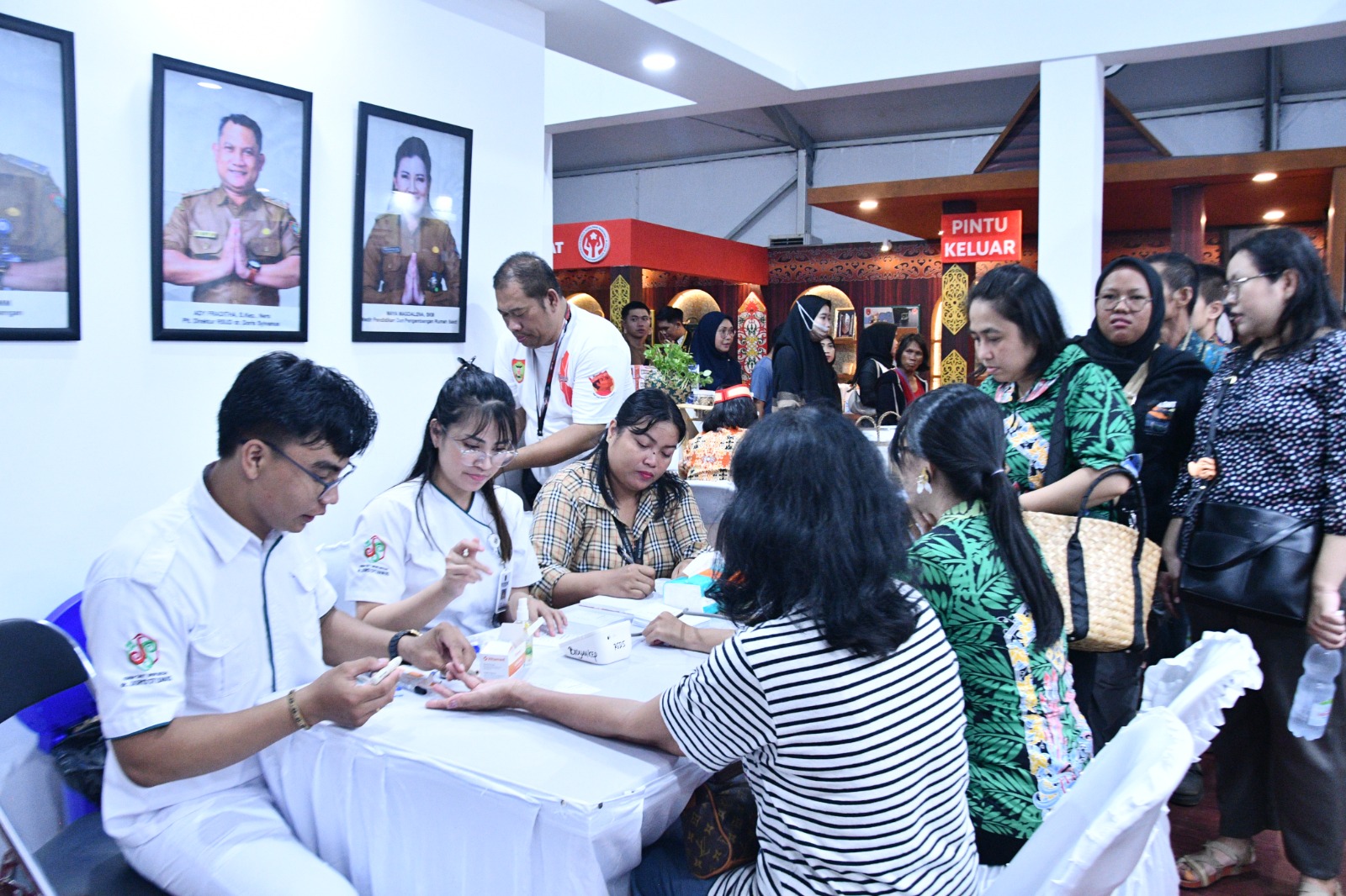 RSDDS Hadirkan Pelayanan Kesehatan Gratis dan Talkshow Seputar Dunia Kesehatan pada Kalteng Expo 2024