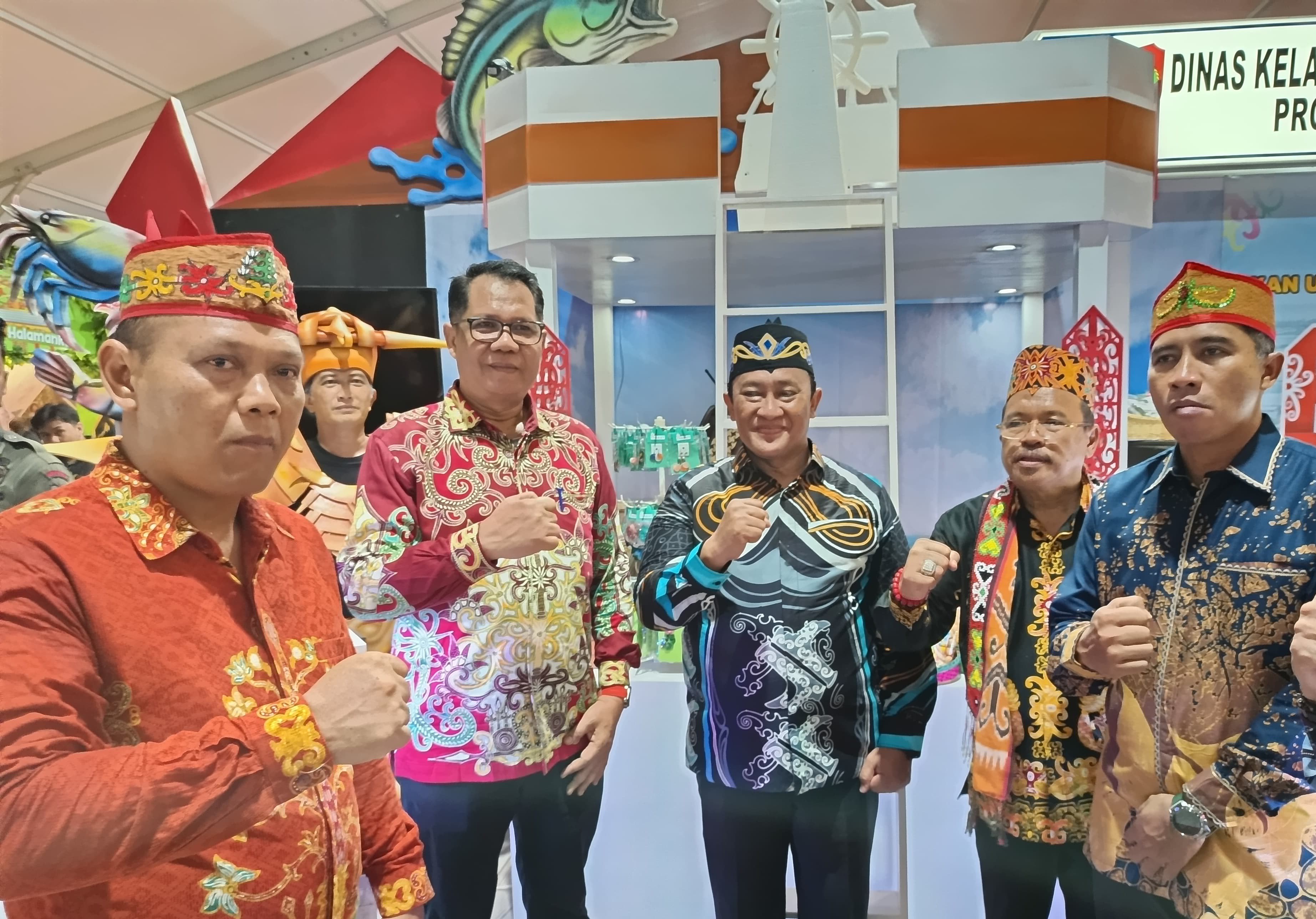 Kepala Dislutkan Prov. Kalteng Hadiri Pembukaan Kalteng Expo 2024
