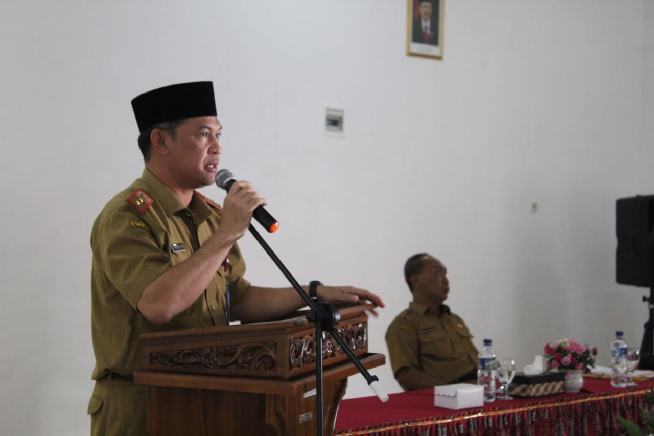 Sekda Sampaikan Beberapa Hal Strategis Yang Perlu Disepakati Dalam Rakor Pembentukan Satgas dan Penyusunan Rencana Operasi Penanganan Karhutla