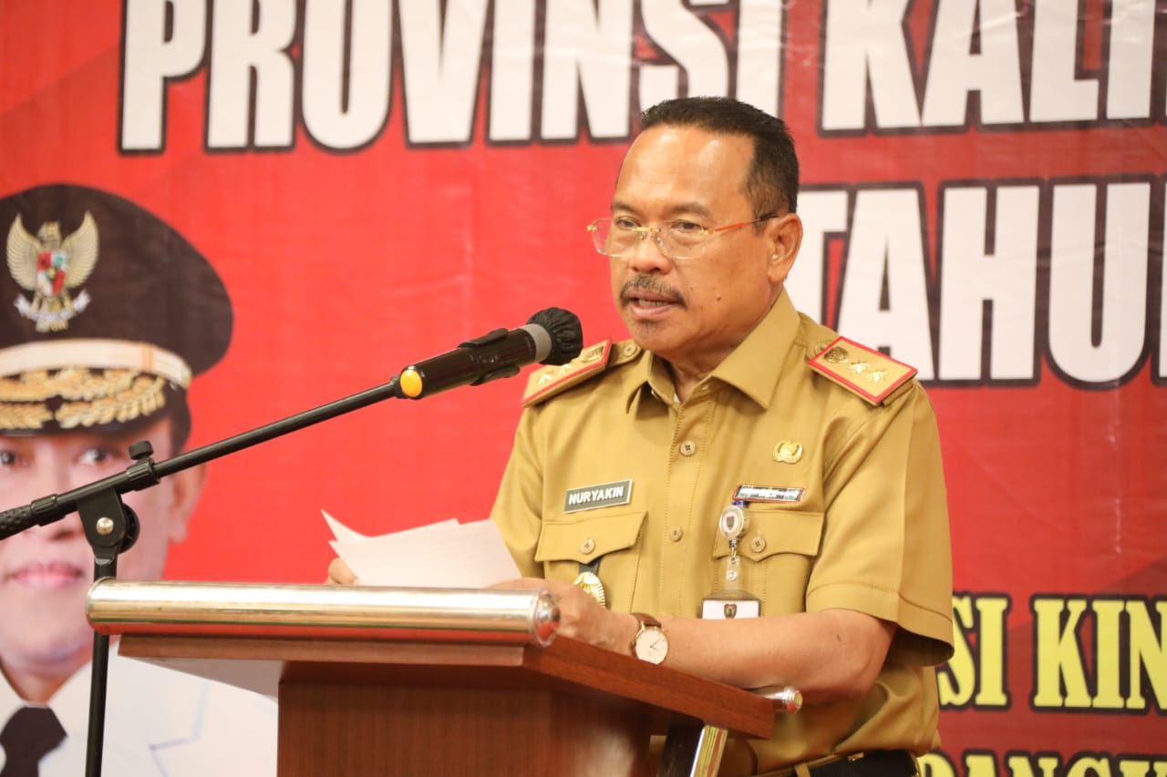 Sekda Nuryakin Buka Rakornis Kehutanan Provinsi Kalteng Tahun 2023