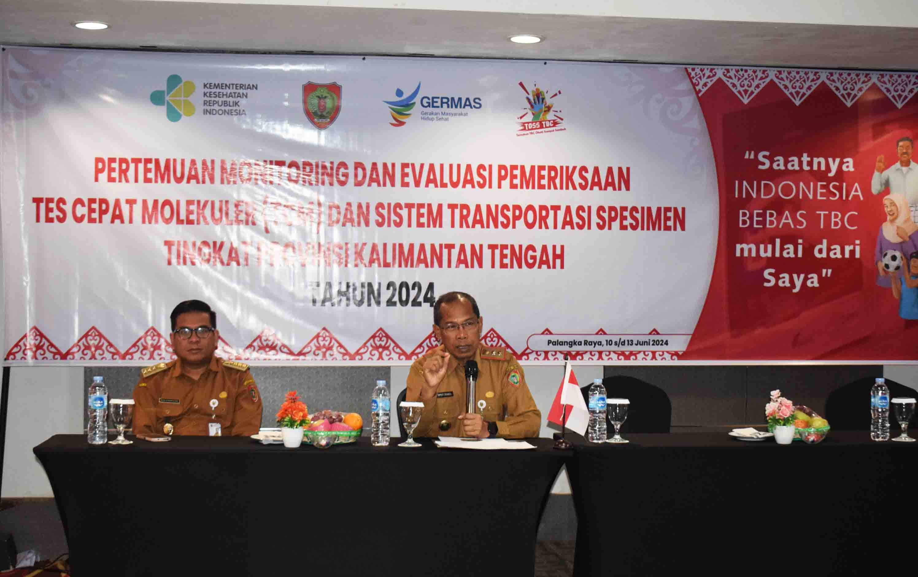 Dinkes Prov. Kalteng Gelar Monev Pemeriksaan TCM dan Sistem Transportasi Spesimen