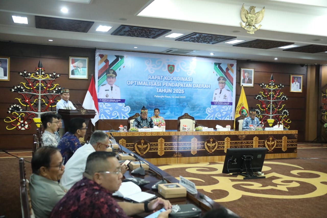 Gubernur Kalteng Tekankan Optimalisasi Potensi PAD untuk Kesejahteraan Masyarakat