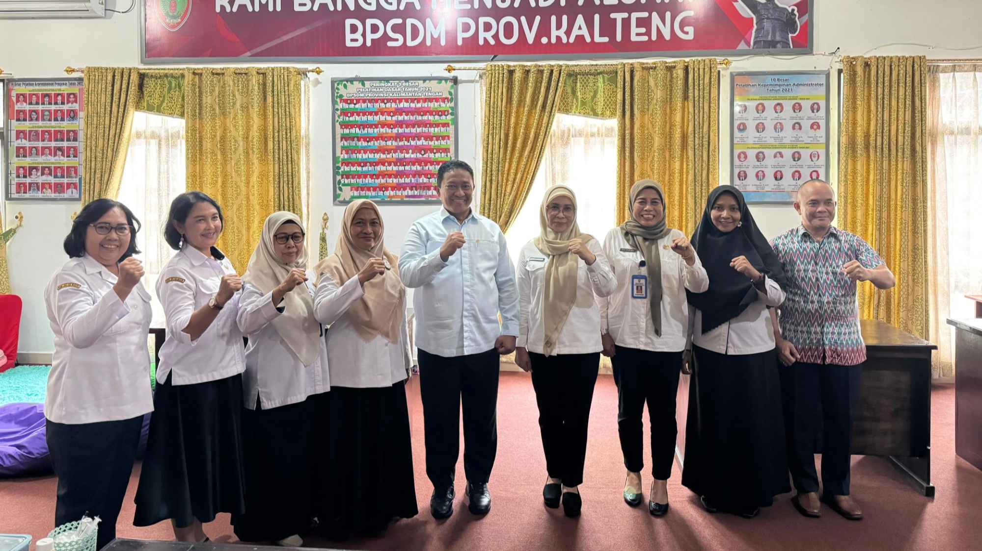 Wakil Gubernur Edy Pratowo Kunjungi BPSDM Prov. Kalteng, Dorong Peningkatan Kapasitas SDM Aparatur