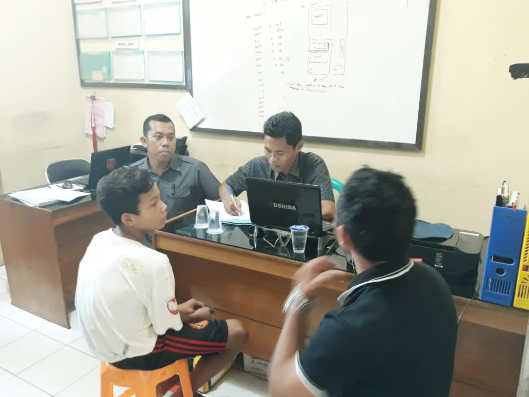 Bapas Pangkalan Bun Berhasil Laksanakan Pendampingan Disversi Anak Di Polres Lamandau