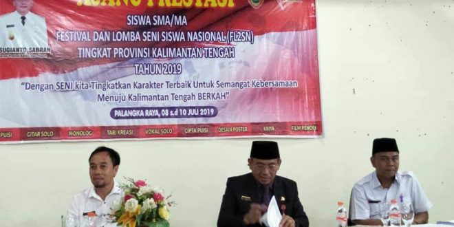 Palangka Raya Juara umum FLSN Tingkat Provinsi