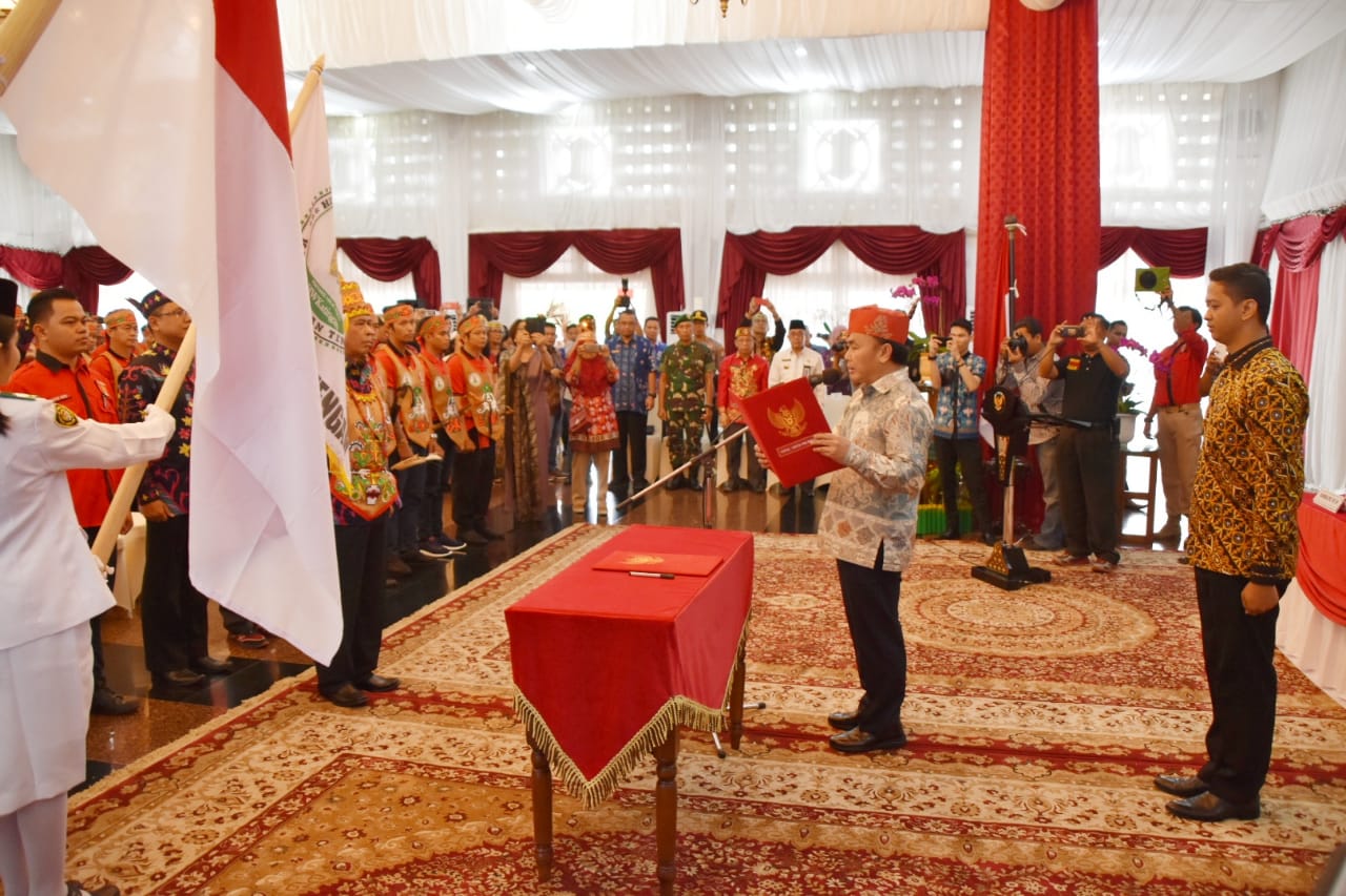 Gubernur Harapkan DPP HWKatingan Berikan Ide dan Masukan Yang Bersifat Konstruktif