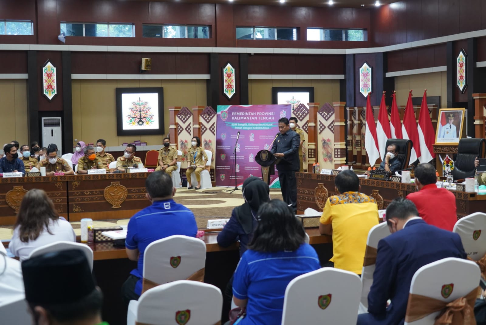 Pemprov. Kalteng Salurkan Bantuan Keuangan kepada 11 Parpol di Prov. Kalteng Total Rp5.8 Miliar