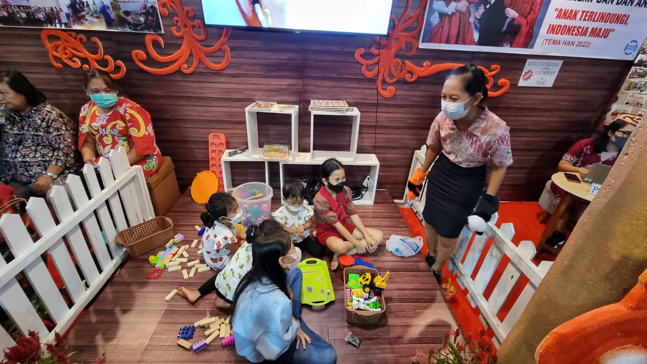 Dinas P3APPKB Prov. Kalteng Ikut Ambil Bagian dalam Kalteng Expo 2022