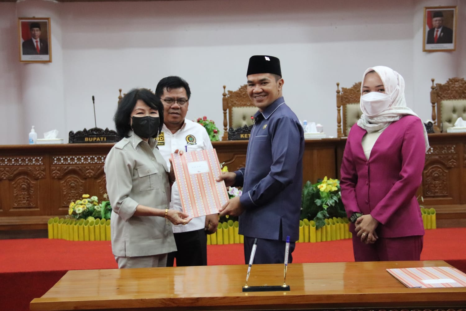 Bupati Pulang Pisau Sampaikan Pidato Pengantar KUA PPAS APBD Tahun 2023