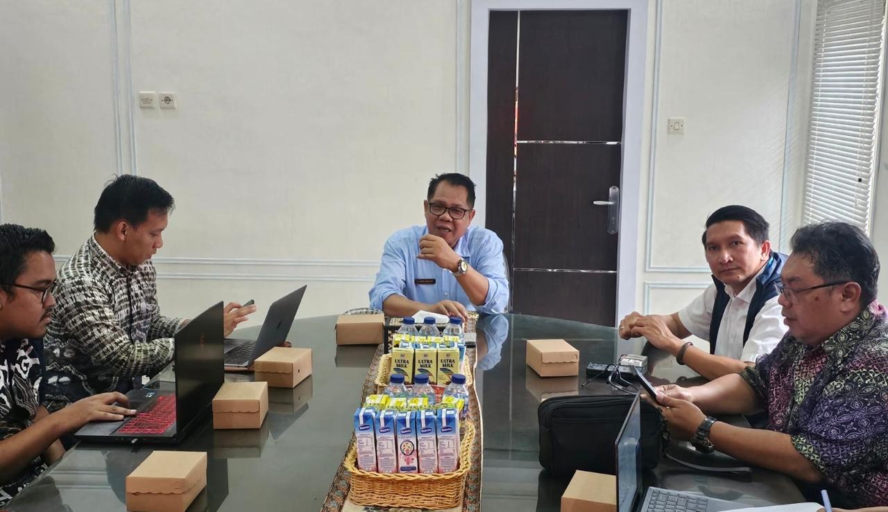 Samakan Persepsi Alur Pelayaran, Dislutkan Prov. Kalteng Terima Kunjungan PT Pelindo