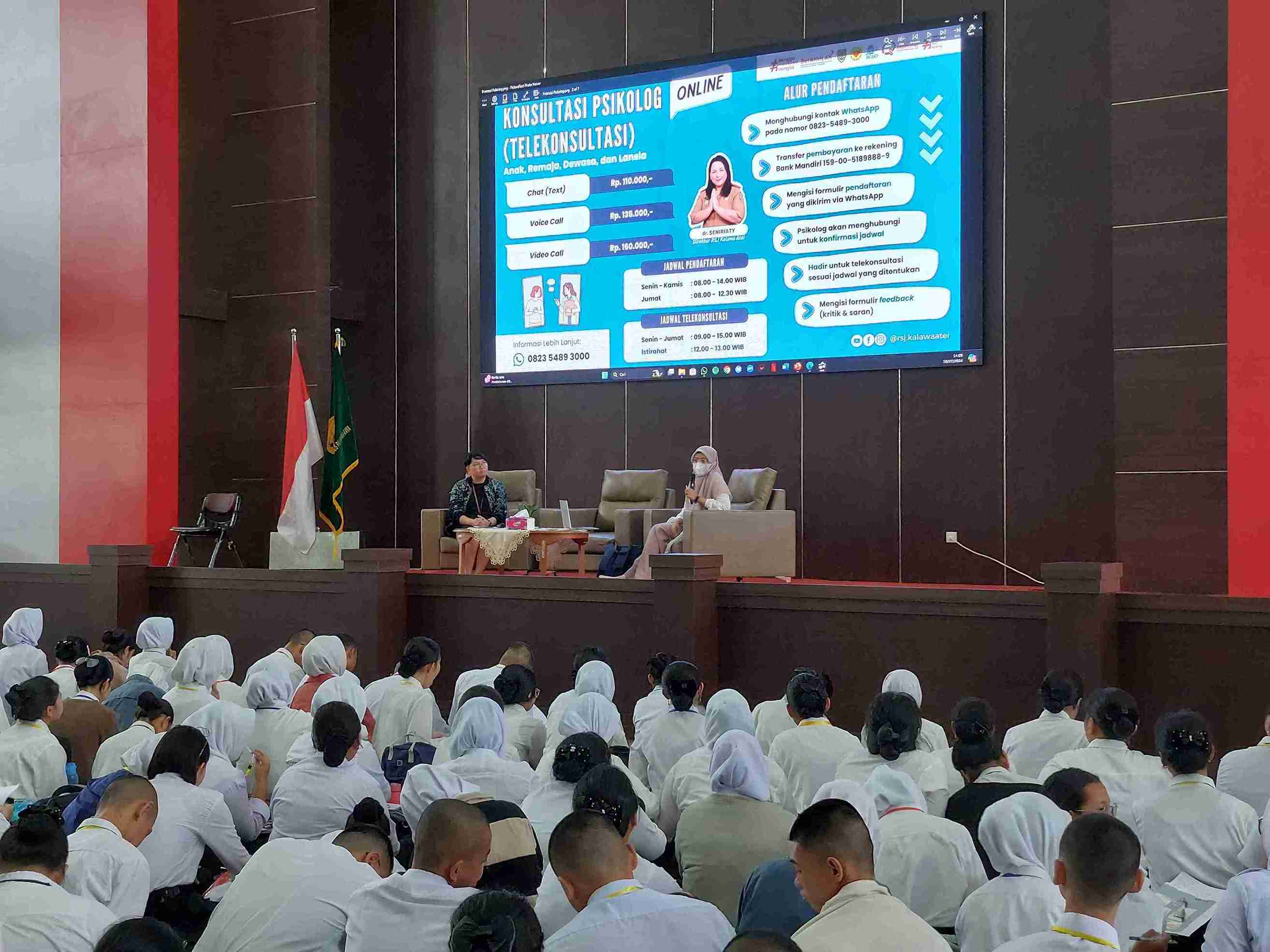 RSJ Kalawa Atei Buka Layanan Psikologi di PKKMB Poltekkes Kemenkes Palangka Raya