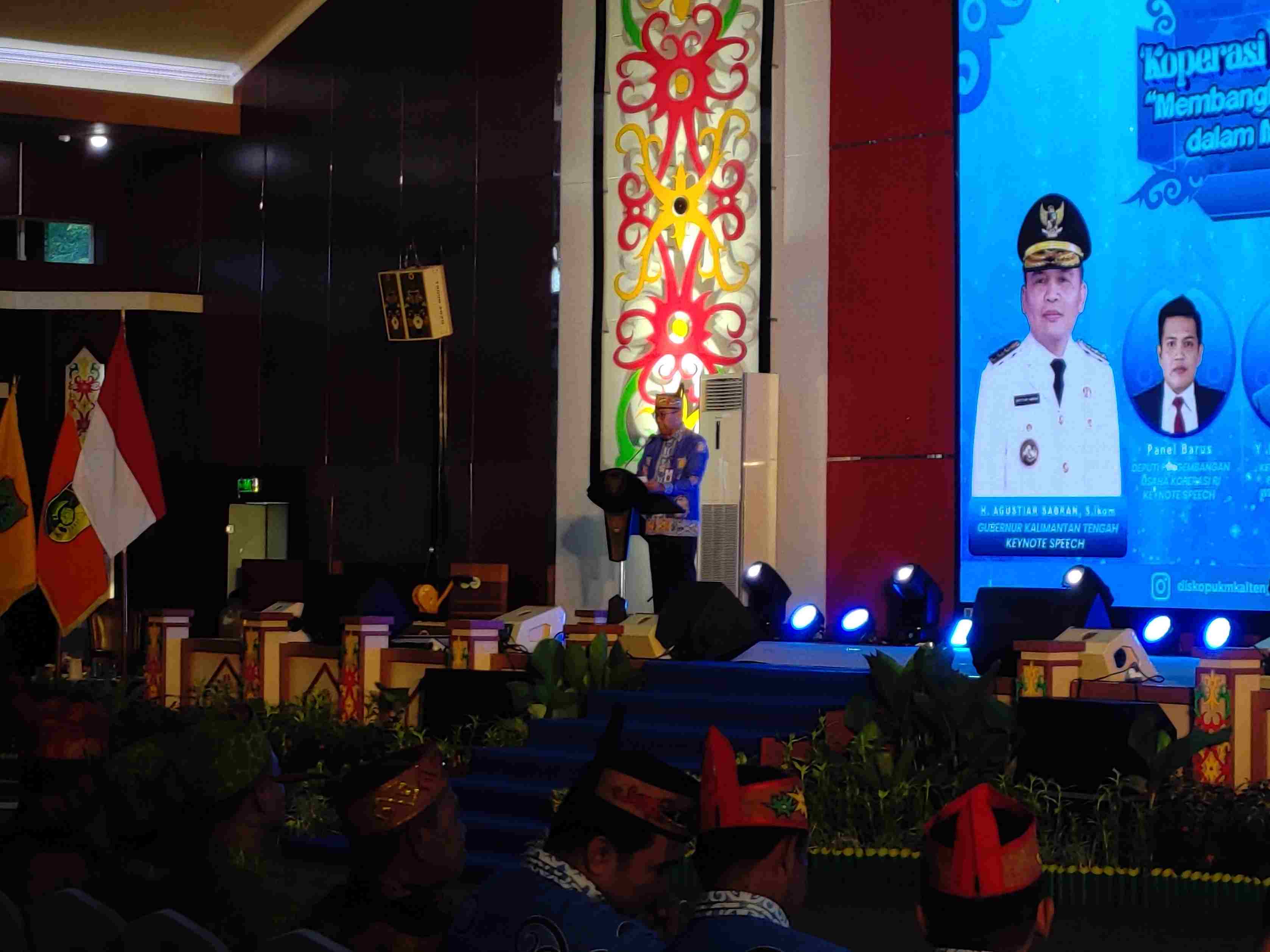 Seminar Nasional Semarakkan Peringatan Hari Koperasi Nasional Ke-78 Tingkat Provinsi Kalimantan Tengah