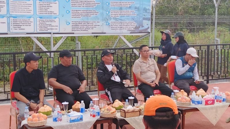Jalan Sehat Jadi Sarana Gubernur Kalteng Bangun Komunikasi Terbuka dengan Media