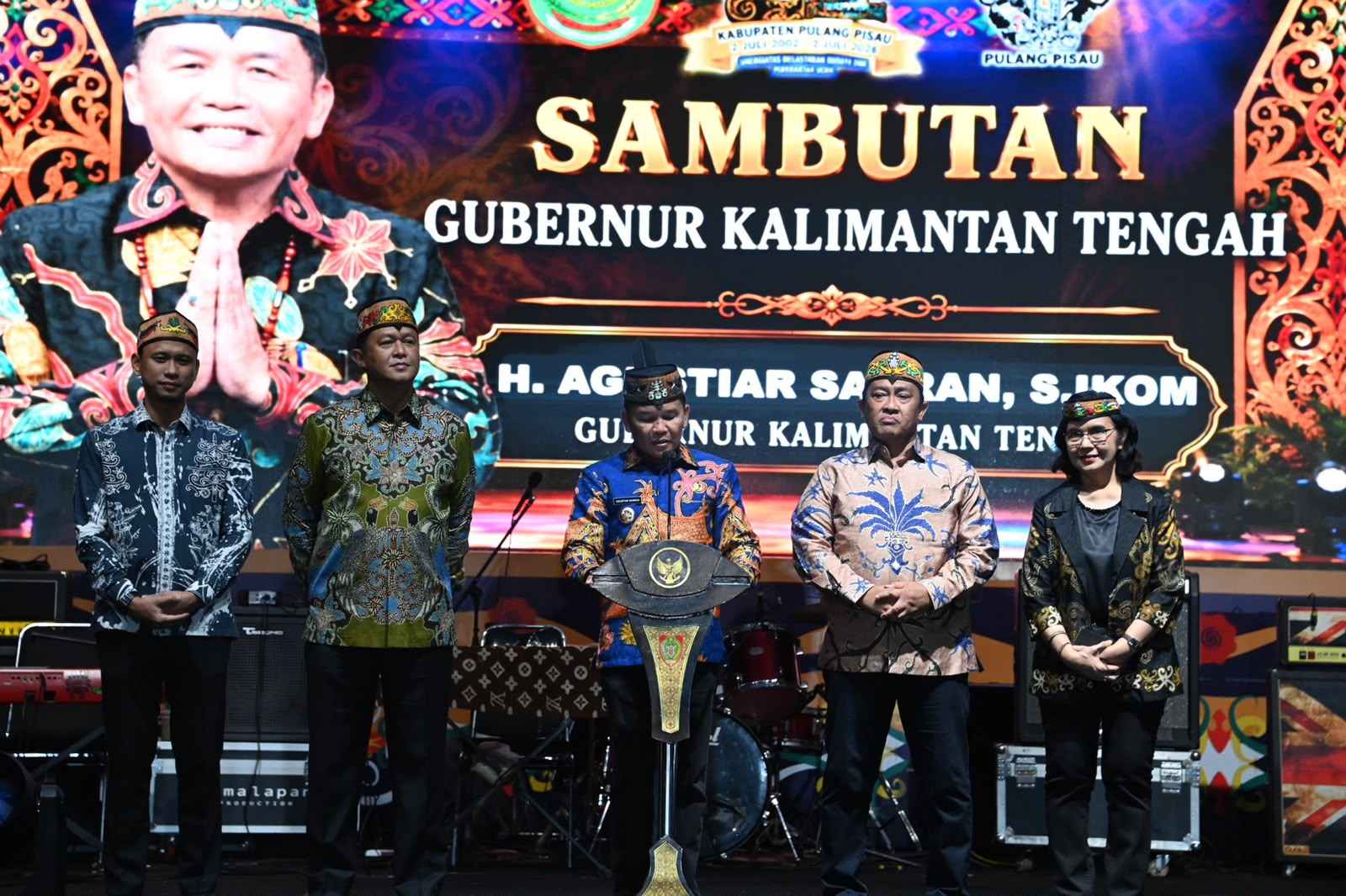 Huma Betang Night Meriahkan Hari Jadi ke-24 Pulang Pisau, Jadi Simbol Budaya dan Kebersamaan