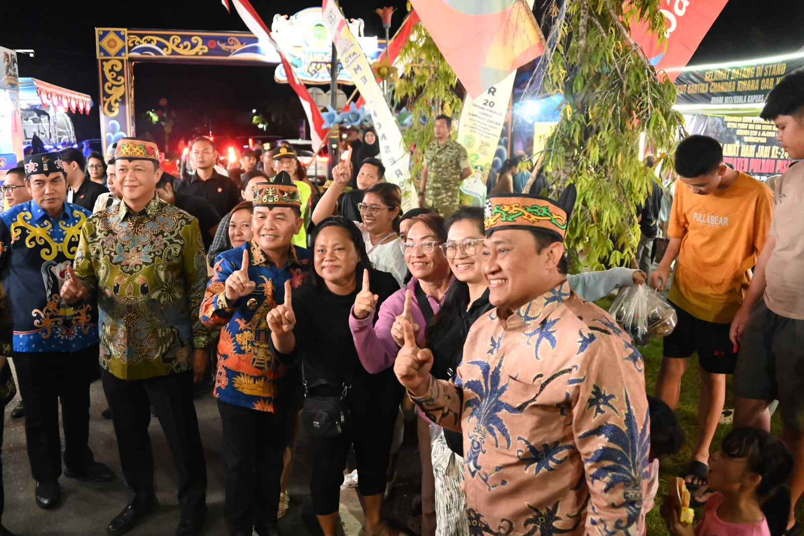 Huma Betang Night Meriahkan Hari Jadi ke-24 Pulang Pisau, Jadi Simbol Budaya dan Kebersamaan