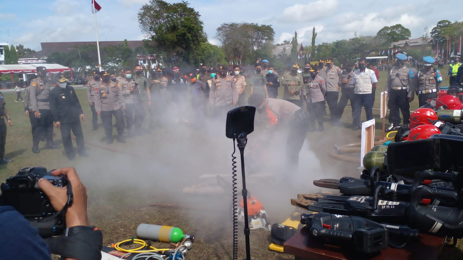 Wagub Perintahkan Satgas Karhutla Melakukan Sosialisasi dan Edukasi Kepada Masyarakat