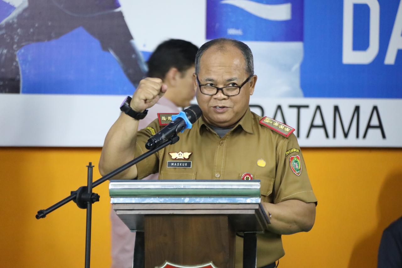 Buka Kejuaraan BNI Sirkuit Nasional A Kalteng Tahun 2024, Maskur Harapkan Menjaring Bibit Unggul