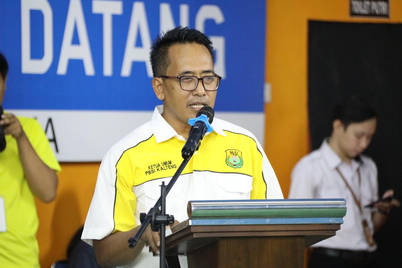 Buka Kejuaraan BNI Sirkuit Nasional A Kalteng Tahun 2024, Maskur Harapkan Menjaring Bibit Unggul