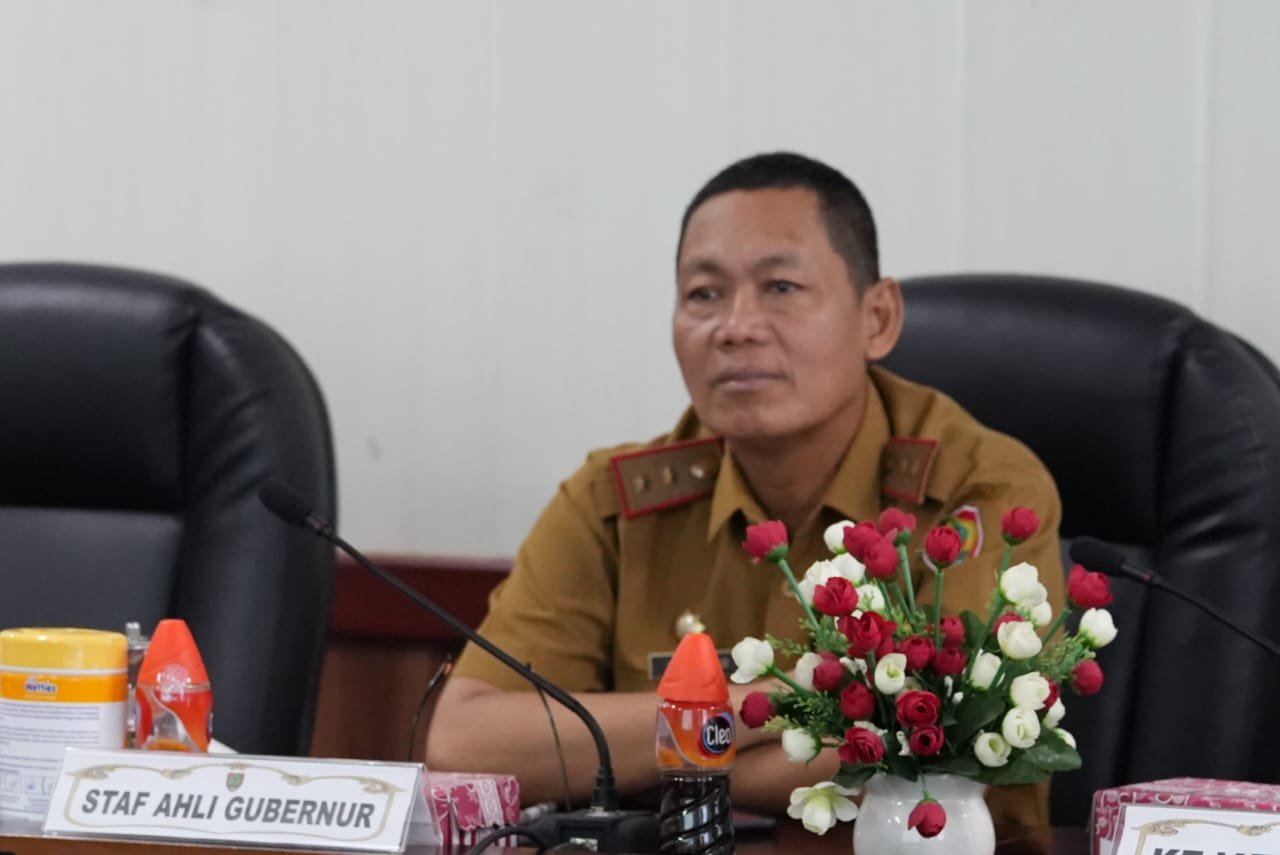 Sahli Gubernur Yuas Elko Hadiri Rakor Pengendalian Inflasi Daerah Minggu Kedua Agustus 2024