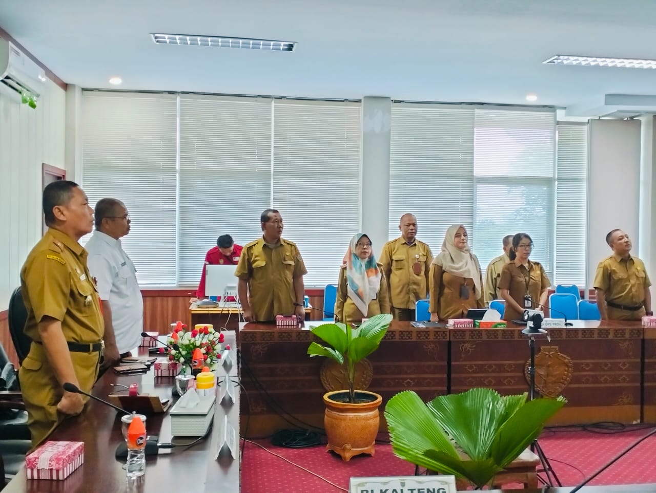 Sahli Gubernur Yuas Elko Hadiri Rakor Pengendalian Inflasi Daerah Minggu Kedua Agustus 2024