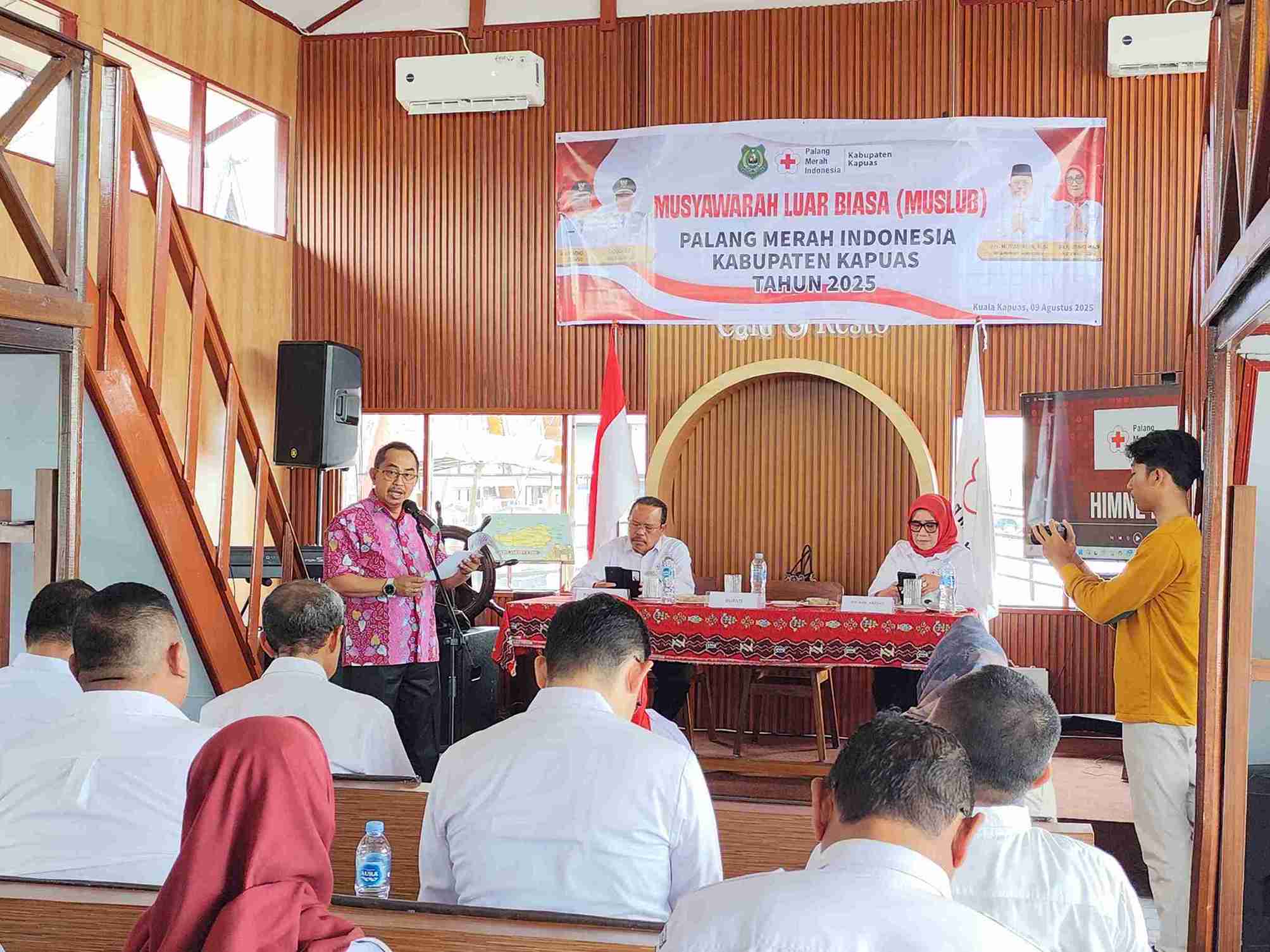 Asisten III Setda Kapuas Resmi Buka Muslub PMI Kapuas Tahun 2025